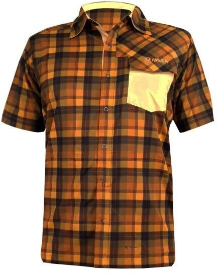 HAVEN AGNESS MEN Športová košeľa, hnedá, veľkosť XXXL