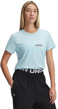 Under Armour RIVAL OUTLINE Dámske tričko, svetlomodrá, veľkosť S