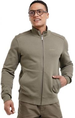 BUSHMAN TORESS Pánska mikina, khaki, veľkosť