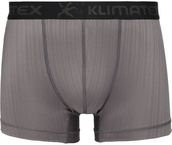 Klimatex RUNE Pánske funkčné boxerky, sivá, veľkosť