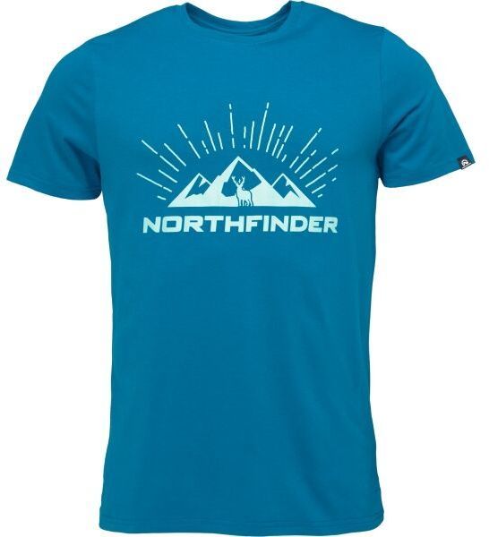 Northfinder BLAZH Pánske tričko, modrá, veľkosť