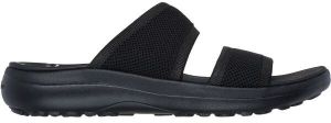 Skechers SPORTY SLIM Dámske šľapky, čierna, veľkosť
