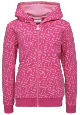 Lotto GINIA Dievčenská mikina, ružová, veľkosť 140-146