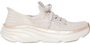 Skechers D'LUX VAPOR - EVENING GLOW Dámska vychádzková obuv, béžová, veľkosť