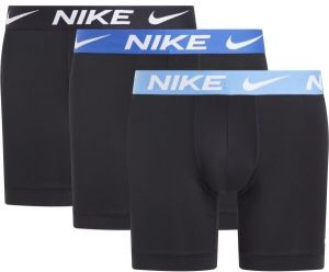 Nike DRI-FIT ESSEN MICRO BOXER BRIEF 3PK Pánske boxerky, čierna, veľkosť