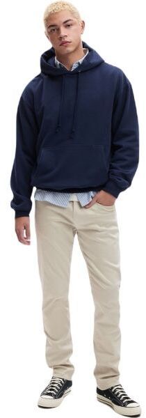 GAP SLIM STRETCH 5 Pánske džínsy, béžová, veľkosť