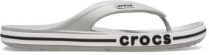 Crocs BAYABAND FLIP Unisex žabky, sivá, veľkosť 36/37
