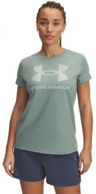 Under Armour LIVE SPORTSTYLE GRAPHIC SS Dámske tričko, zelená, veľkosť