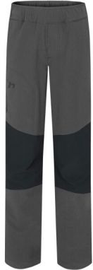 Hannah LUIGI JR Detské outdoorové nohavice, tmavo sivá, veľkosť 134-140