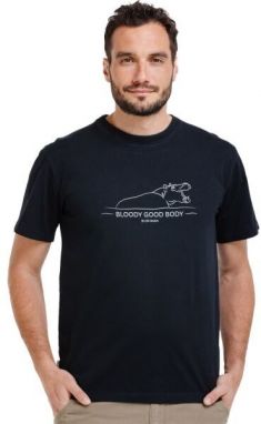 BUSHMAN ETAH Pánske tričko, čierna, veľkosť