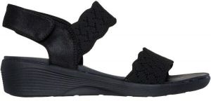 Skechers ARYA Dámske sandále, čierna, veľkosť
