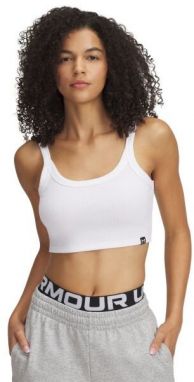 Under Armour RIVAL RIB BABY TANK Dámske tielko, biela, veľkosť L