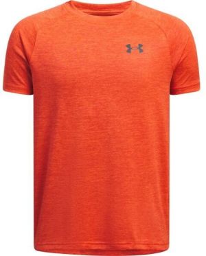 Under Armour TECH 2.0 Chlapčenské športové tričko, oranžová, veľkosť L