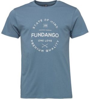 FUNDANGO BASIC Pánske tričko, modrá, veľkosť