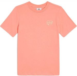 O'Neill SCRIPT Dievčenské tričko, lososová, veľkosť