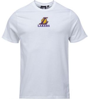 New Era LA LAKERS NBA LOGO Pánske tričko, biela, veľkosť