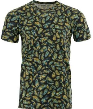 ALPINE PRO LOGED Pánske tričko, čierna, veľkosť