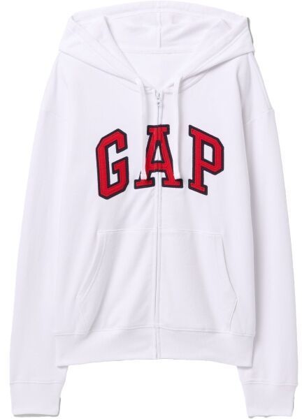 GAP HERITAGE Dámska mikina, biela, veľkosť