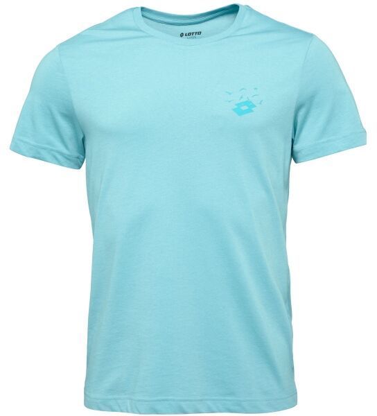 Lotto LOGO FLY TEE Pánske tričko, svetlomodrá, veľkosť