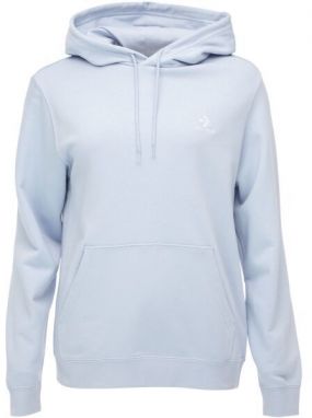 Converse STANDARD UNI FIT  STAR CHEV EMB Unisex mikina, svetlomodrá, veľkosť