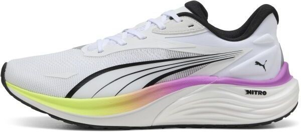 Puma ELECTRIFY NITRO 4 Pánska bežecká obuv, biela, veľkosť 42