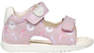 Geox B SANDAL MACCHIA Dievčenské sandálky, ružová, veľkosť