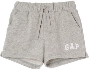 GAP V-FRCH LOGO Dievčenské kraťasy, sivá, veľkosť 4Y