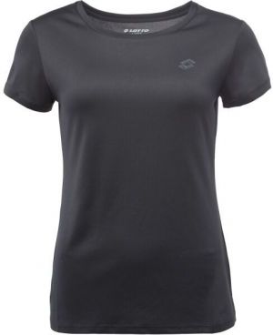 Lotto MSP W TEE Dámske športové tričko, čierna, veľkosť