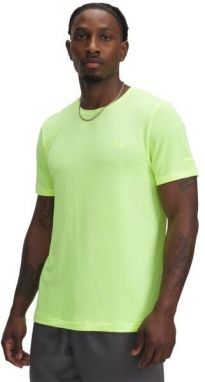 Under Armour SEAMLESS STRIDE Pánske tričko, reflexný neón, veľkosť M