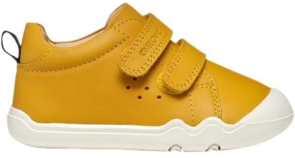 Geox B STEPPIEUP Chlapčenské voľnočasové topánky, žltá, veľkosť