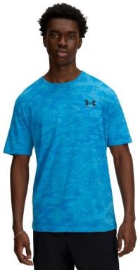 Under Armour ABC CAMO SS Pánske tričko, modrá, veľkosť