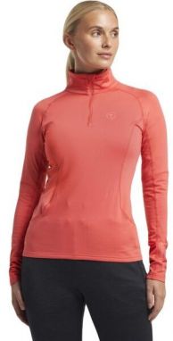 TENSON TXLITE HALF ZIP Dámska mikina, lososová, veľkosť