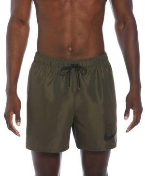 Nike LOGO SOLID 5 Pánske kúpacie šortky, khaki, veľkosť