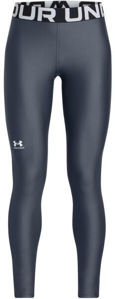 Under Armour HG LEGGING Dievčenské legíny, tmavo sivá, veľkosť XS