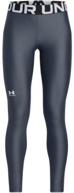 Under Armour HG LEGGING Dievčenské legíny, tmavo sivá, veľkosť XS