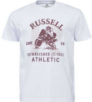Russell Athletic T-SHIRT Pánske tričko, biela, veľkosť