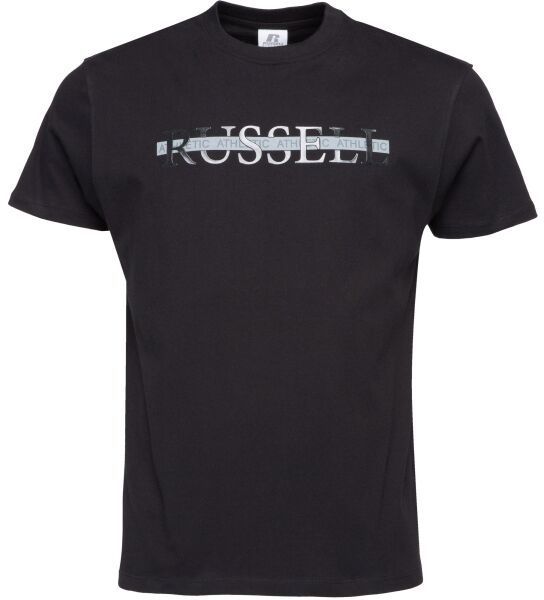 Russell Athletic T-SHIRT Pánske tričko, čierna, veľkosť