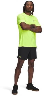 Under Armour VANISH WOVEN 6IN Pánske krátke nohavice, žltá, veľkosť M
