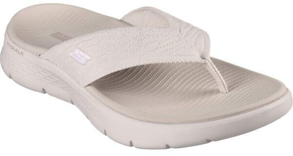 Skechers GO WALK FLEX - SPLENDOR-X Dámske žabky, béžová, veľkosť