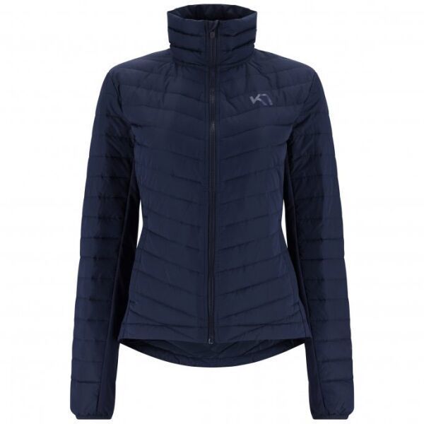 KARI TRAA EVA DOWN JACKET Dámska páperová izolačná bunda, tmavo modrá, veľkosť