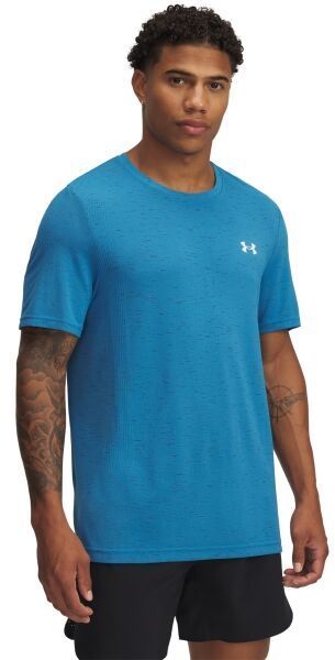 Under Armour VANISH SEAMLESS Pánske tričko, modrá, veľkosť L
