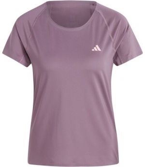 adidas ADIZERO RUNNING TEE Dámske tričko, fialová, veľkosť