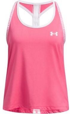 Under Armour KNOCK OUT Dievčenské tielko, ružová, veľkosť XL