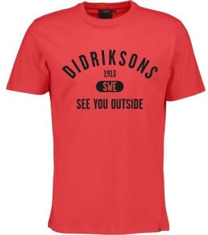DIDRIKSONS HARALD Pánske tričko, červená, veľkosť
