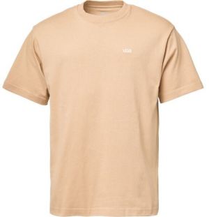 Vans LEFT CHEST II Pánske tričko, béžová, veľkosť XXL