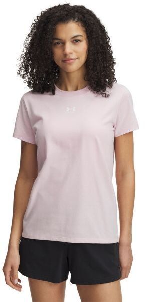 Under Armour OFF CAMPUS CORE Dámske tričko, ružová, veľkosť L