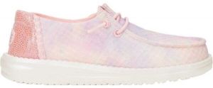HEY DUDE WENDY Y MERMAID SHIMMER Dievčenská voľnočasová obuv, ružová, veľkosť