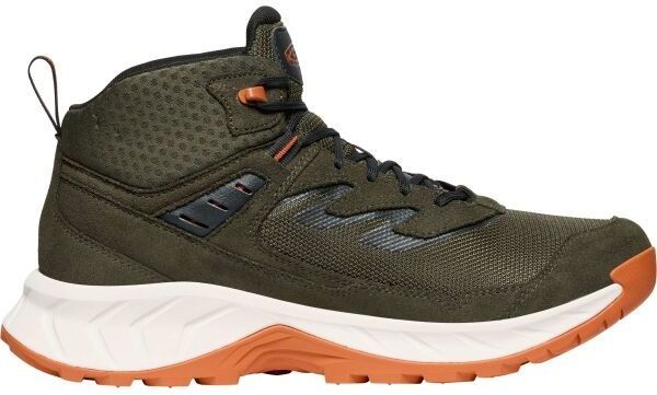 Keen HIGHTRAIL MID WP MEN Pánska turistická obuv, khaki, veľkosť 44.5