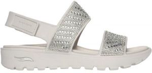Skechers ARCH FIT FOOTSTEPS Dámske sandále, biela, veľkosť