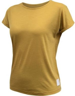 Sensor MERINO AIR TRAVELLER W Dámske funkčné tričko, žltá, veľkosť